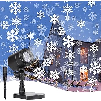 Halloween & Christmas Holiday Projector – 12 Slides LED Projection Lights for Indoor & Outdoor Decorations