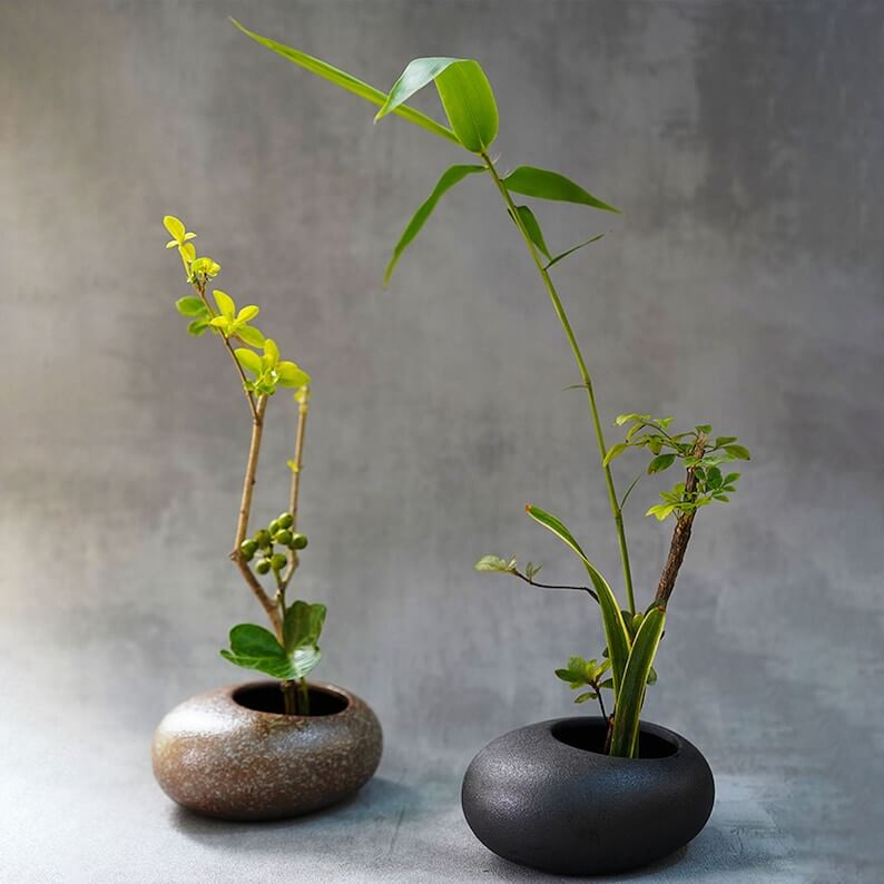 ceramic vase small ceramic vase pottery vase large ceramic vase japanese ceramic japan pottery ikebana vase ceramic flower vase brown ceramic vase blue ceramic vase black ceramic vase