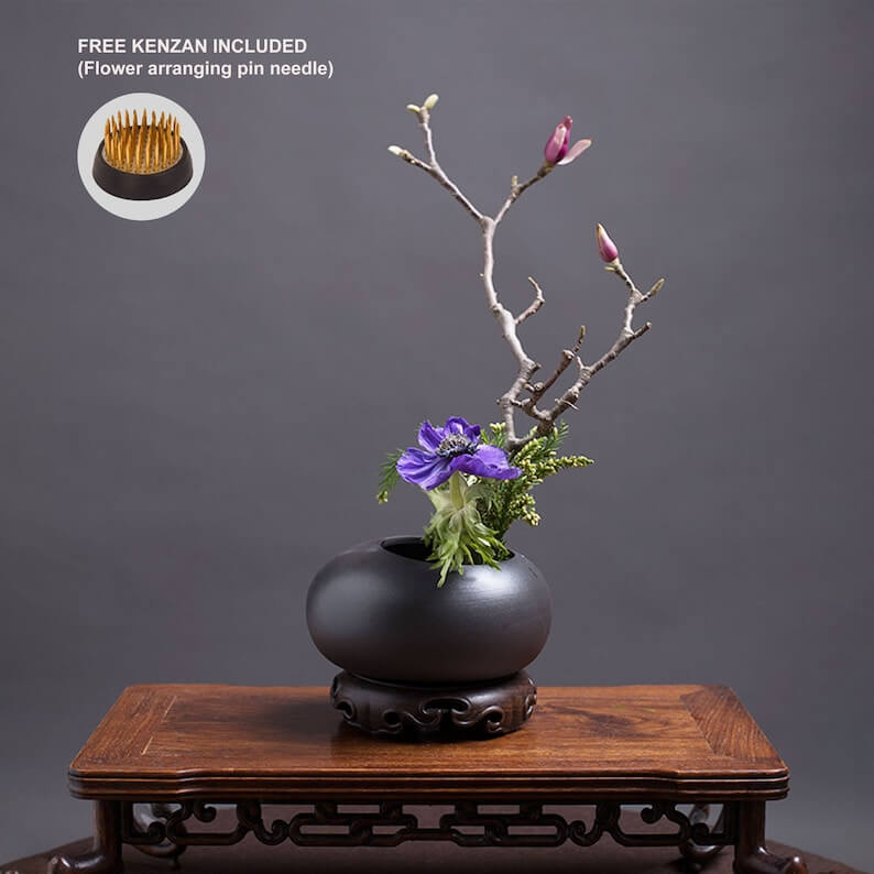 ceramic vase small ceramic vase pottery vase large ceramic vase japanese ceramic japan pottery ikebana vase ceramic flower vase brown ceramic vase blue ceramic vase black ceramic vase