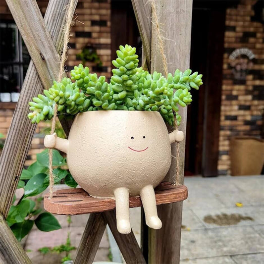 Adorable Swing Face Pot