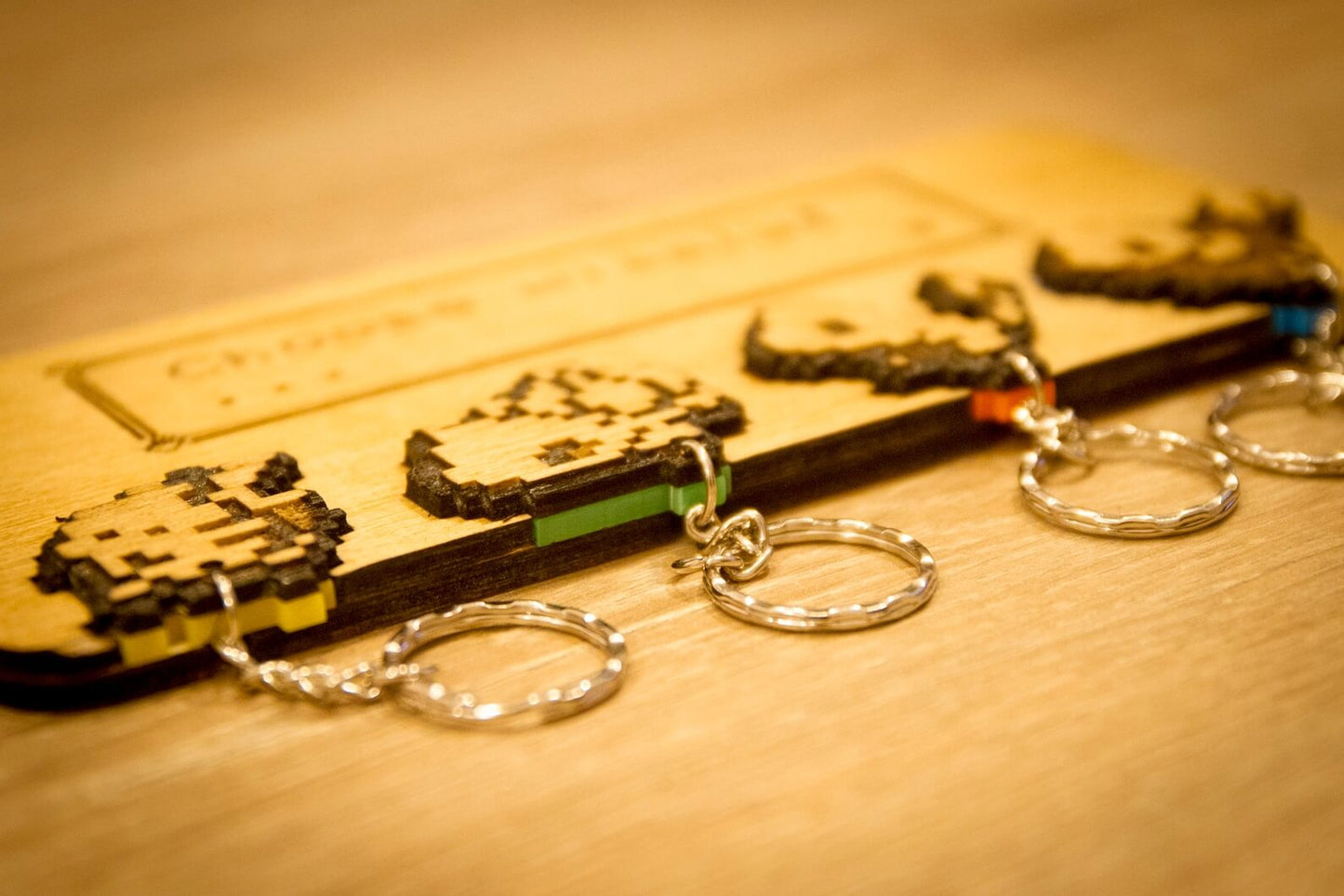 Choose Wisely! Inspired keyring & wall mount