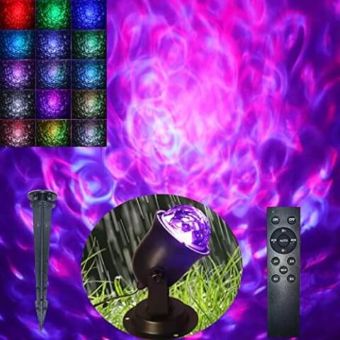 Halloween & Christmas Holiday Projector – 12 Slides LED Projection Lights for Indoor & Outdoor Decorations