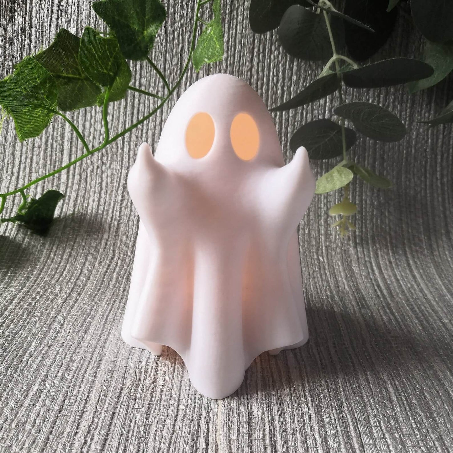 Light Up Rude Ghost Ornaments (5pcs)