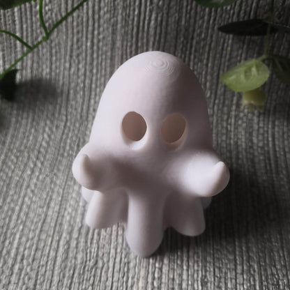 Light Up Rude Ghost Ornaments (5pcs)