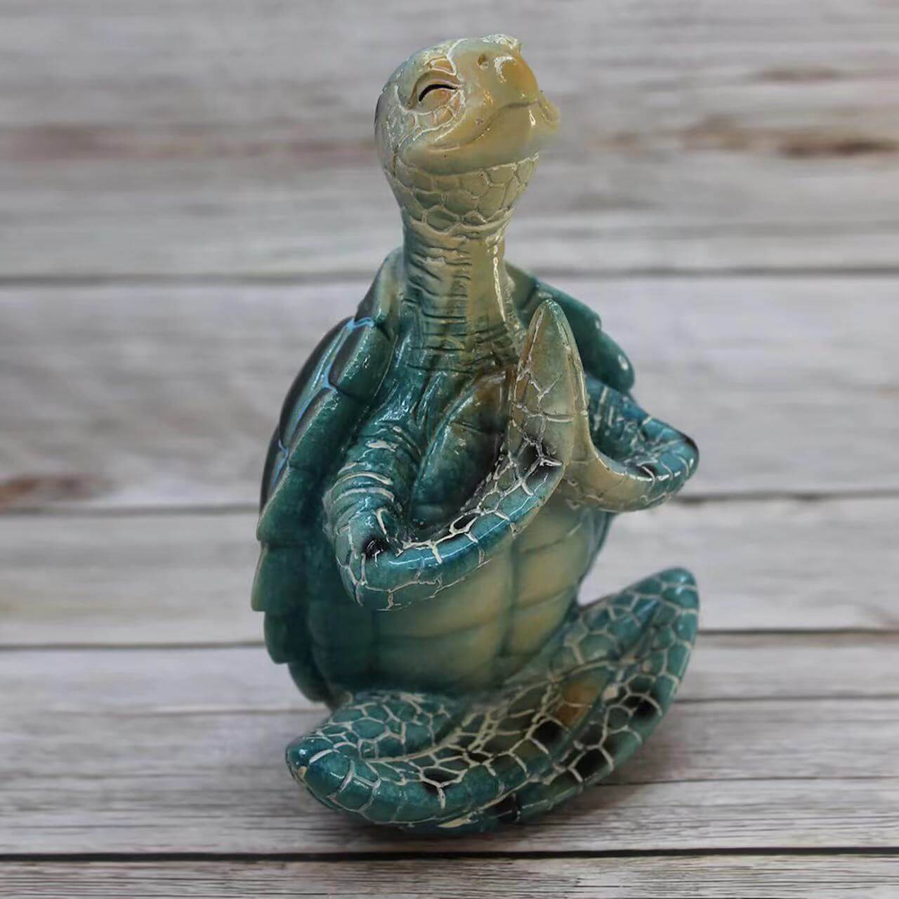 yoga lovers gift  yoga gift  turtle yoga  turtle figurines collectibles  turtle figurine  sea turtle figurines  meditating lovers gift  meditating gift  meditating figurine  crystal turtle figurine